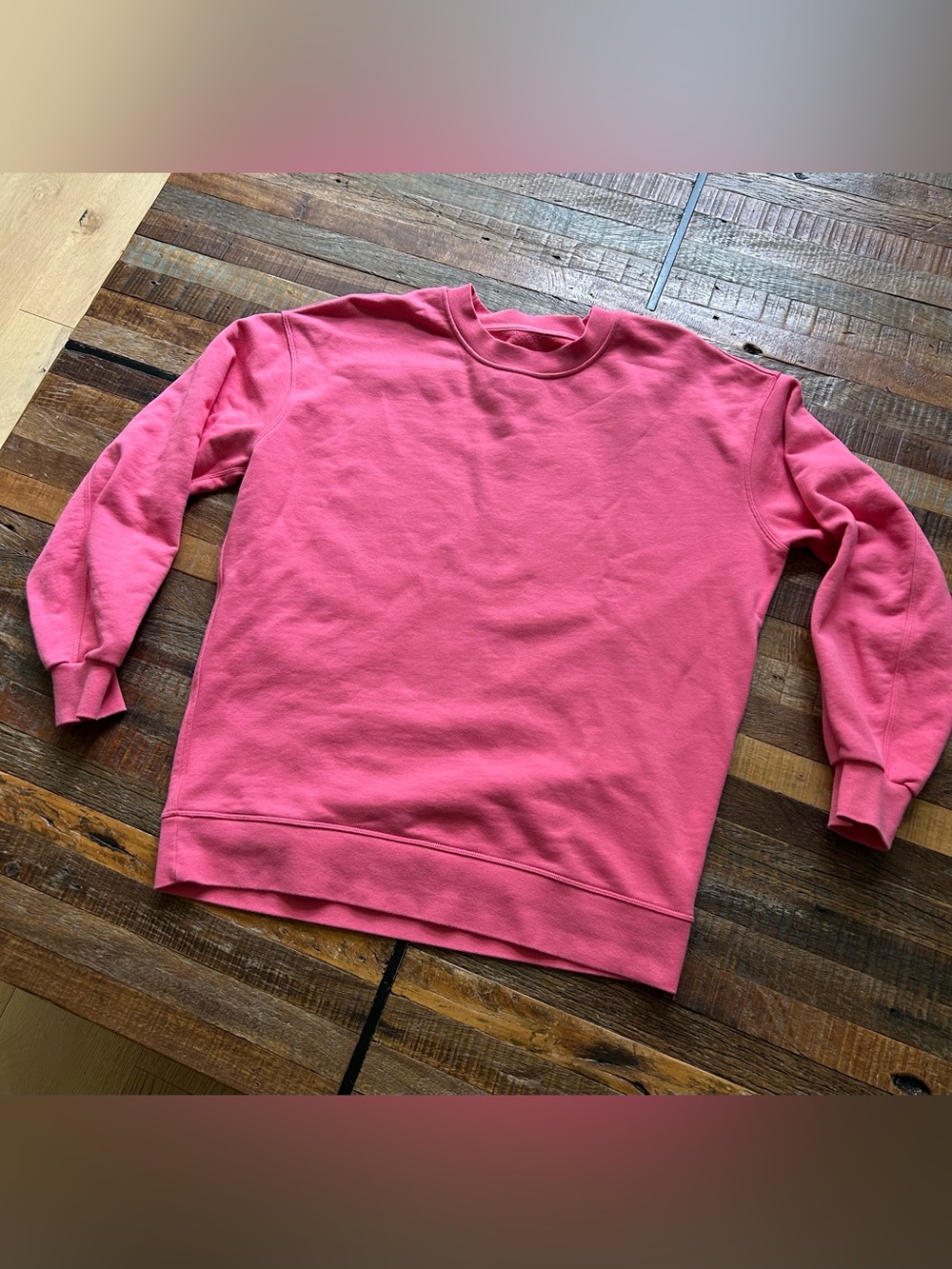 Lululemon Pink Crewneck Sweatshirt - Guava Pink